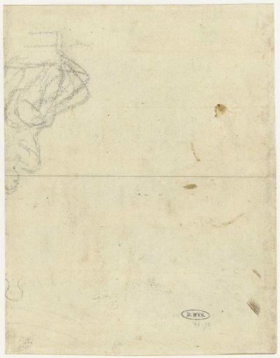 Sketch of a Seated Figure, on a Pedestal