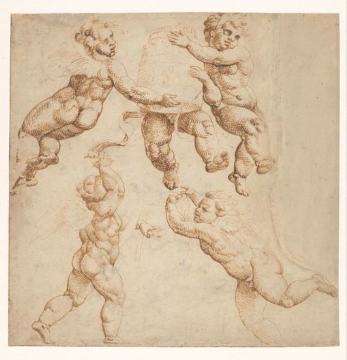Five Hovering Angels
