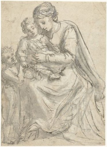 Madonna with the Christ Child and the Child John
