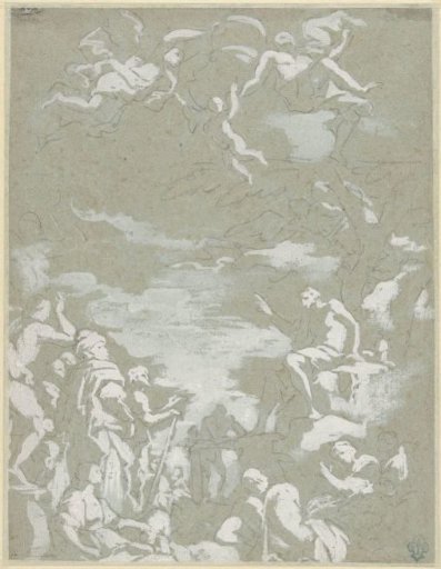 John the Baptist preaches in the desert