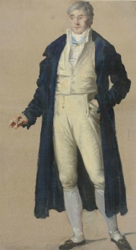 Portrait of the Comte de Toqueville, full-length