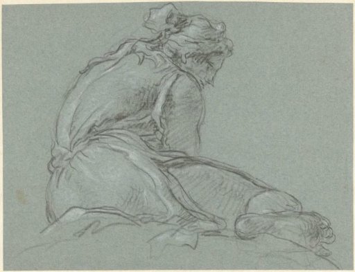 Seated Woman, Seen from the Back