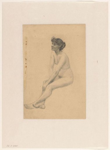 Seated Female Nude