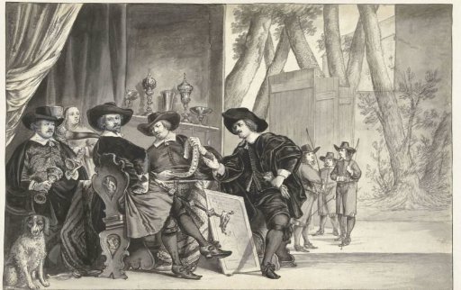 Governing body of the St. Sebastian's or Crossbow Guilds in Amsterdam