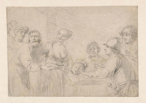 Soldiers being served