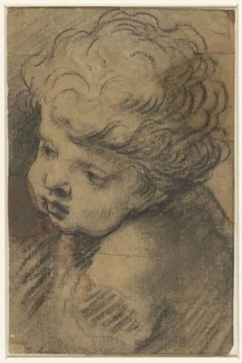 Head of a putto