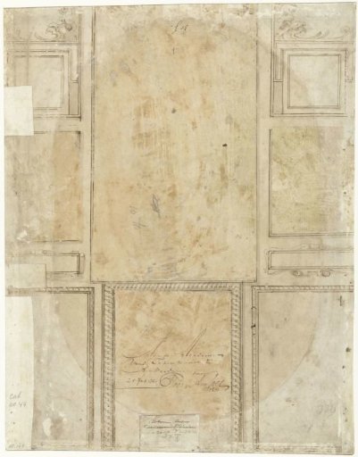 Ornamental arrangement in ten panels