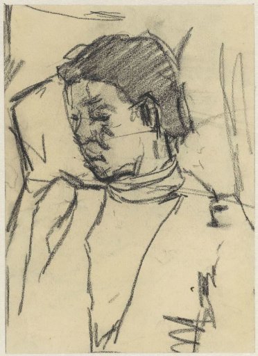 Head of a woman
