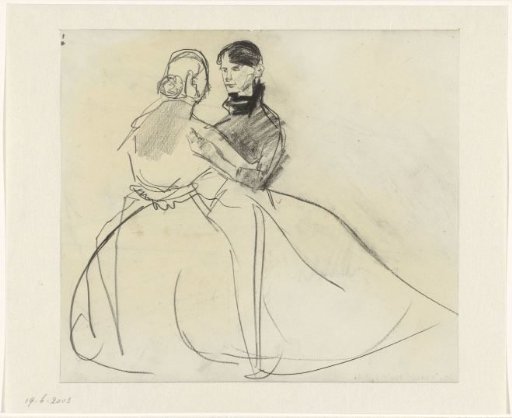 Two Dancing Women