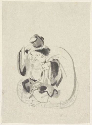 Seated god of fortune Ebisu