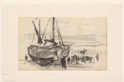 Ship on the beach