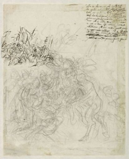 Two Sketches of the Finding of Moses