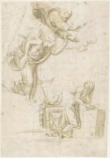 The Annunciation, with God the Father