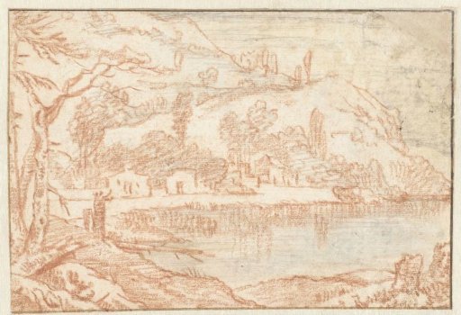Landscape with a lake