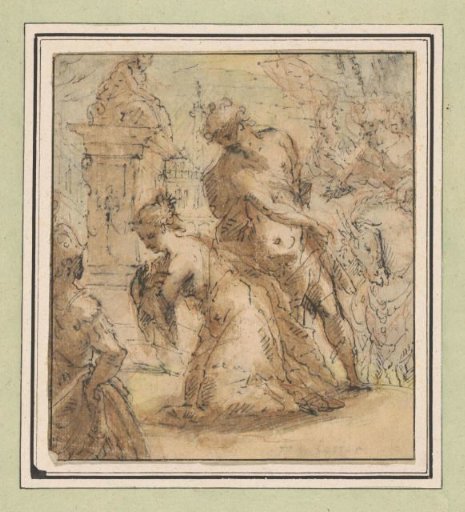 Beheading of a saint (Saint Catherine?)
