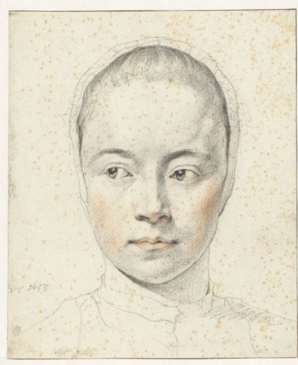 Portrait of an unknown girl wearing a cap