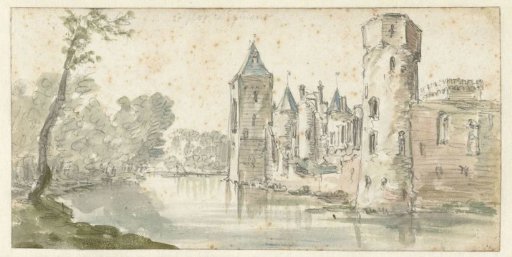 View of Egmond Castle