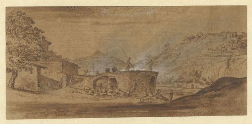 Lime kiln near Lyon