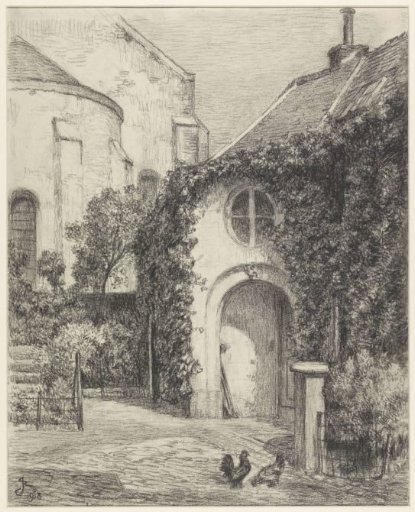 Garden Portal at the Rear of a Church