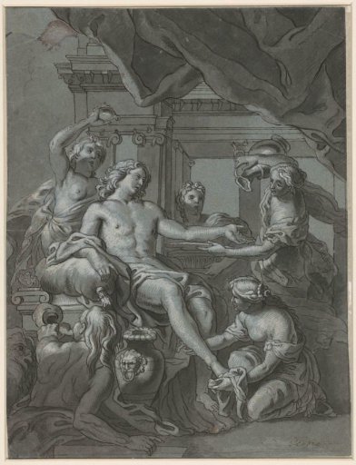 The bath of the groom