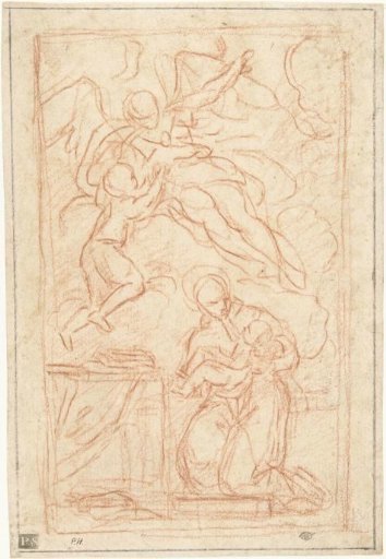 Design for an Altarpiece with Saint Anthony of Padua