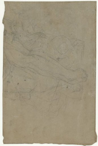 Part of a Study of a Reclining Figure
