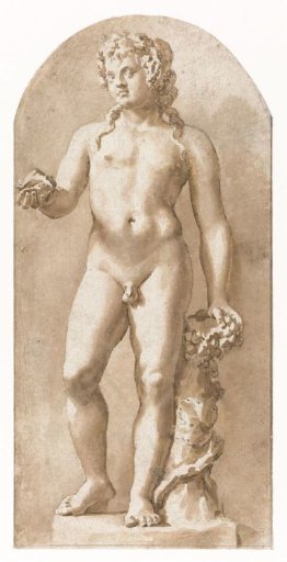 Young Bacchus standing