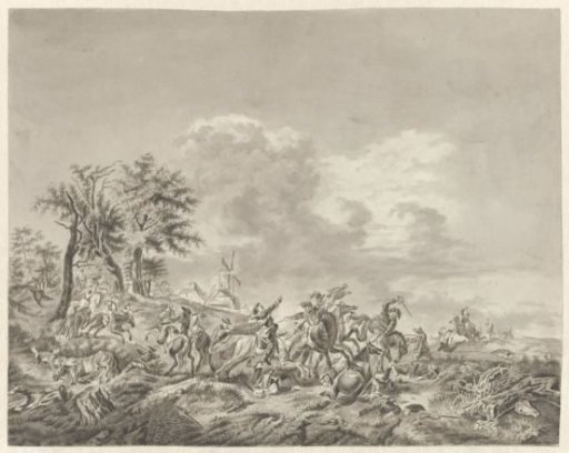 Cavalry fight