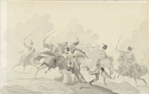 Cavalry fight