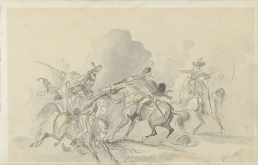 Cavalry fight