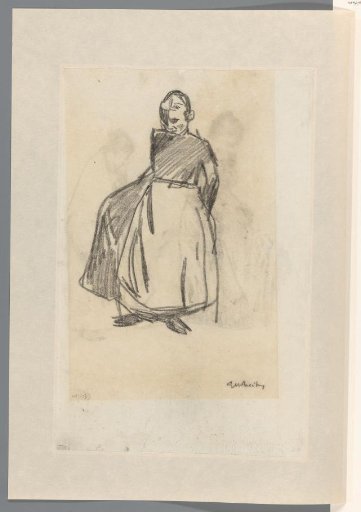 Seated maid