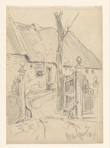Entrance Gate of a Farm near 't Kalfje