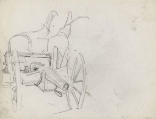 Horses with artillery