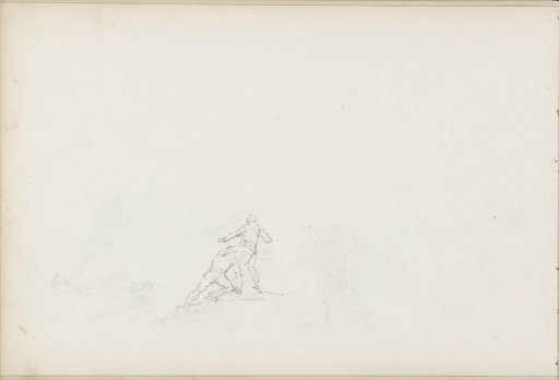 Two fighting men