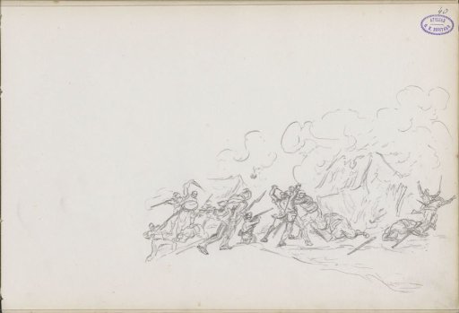 Fighting soldiers