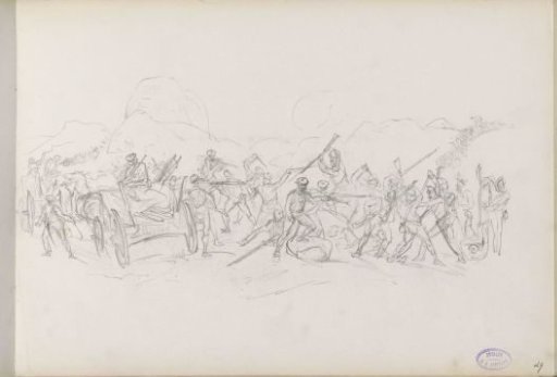 Fighting soldiers