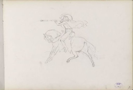 Horseman with a musket