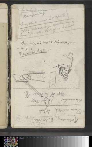 Two studies of a woman at a window