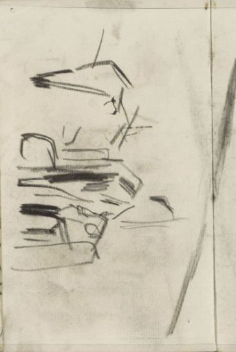Study, possibly of cows or horses