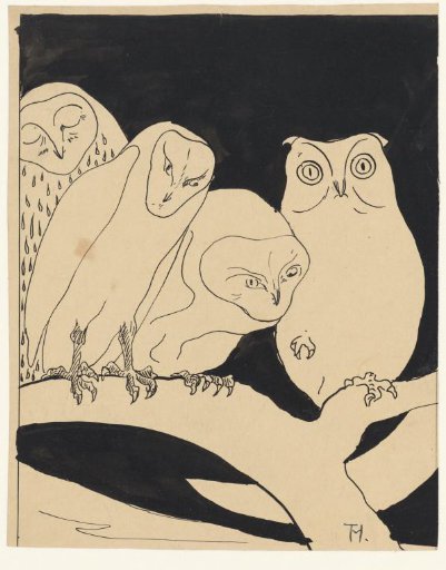 Owls on a Branch