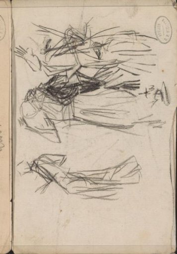 Study sheet with standing women