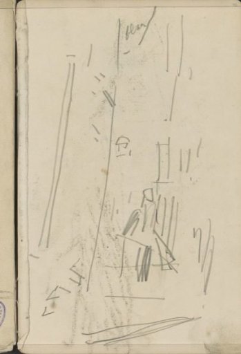 Figure, possibly on the street