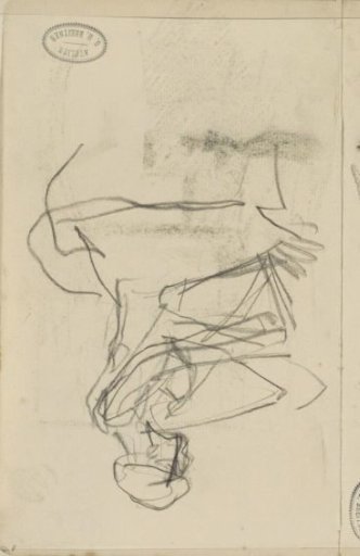 Seated figure
