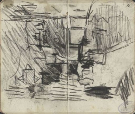 View of a canal in Amsterdam, possibly the Lauriergracht