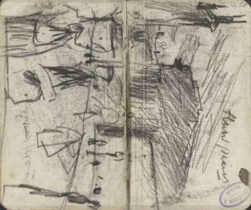 View of the Dam in Amsterdam with the Zocher Exchange