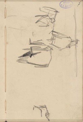 Landscape with two figures and a horse