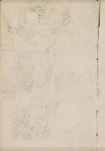 Study, cast of a chalk drawing