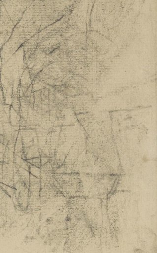 Study, possibly a city view with trees