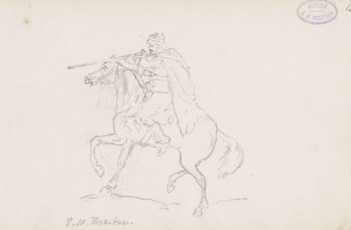 Horseman with a musket