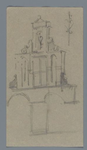 Baroque Facade, Possibly of a Church